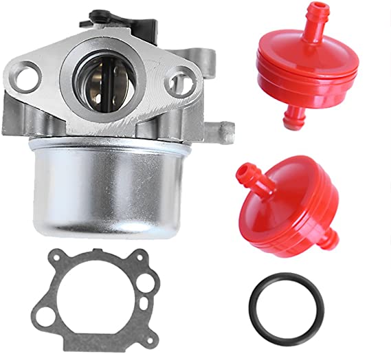 Carburetor for Craftsman Briggs&Stratton Gold 6.25 6.75 HP MRS Push Mower 675 190cc w/Fuel Filter