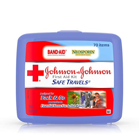 JOJ8274 - Johnson amp; Johnson Portable Travel First Aid Kit