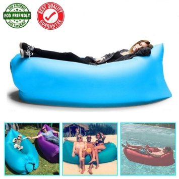 Lamzac Hangout Bag Inflatable Air Sleeping Bag Infaltable Lounger Air Boat By LLUNC