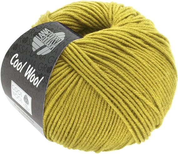 Lana Grossa Cool Wool Big Yarn, 2062 Mustard