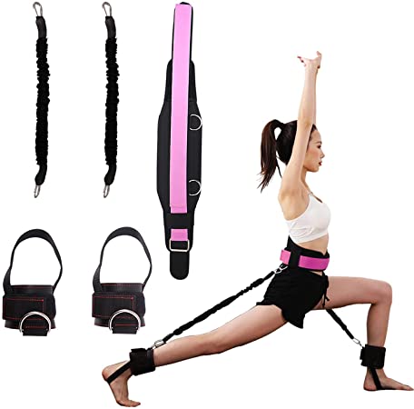 SYCYKA Vertical Bounce Trainer,Vertical Jump Trainer,Leg Strength Resistance Bands for Basketball Volleyball Football Tennis Leg Agility Training