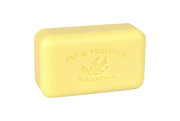 Pre de Provence Artisanal French Soap Bar Enriched with Shea Butter, Quad-Milled For A Smooth & Rich Lather (150 grams) - Pineapple