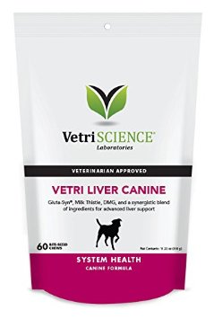 VetriScience® Laboratories - Vetri-Liver Canine, 60 Bite-Sized Chews
