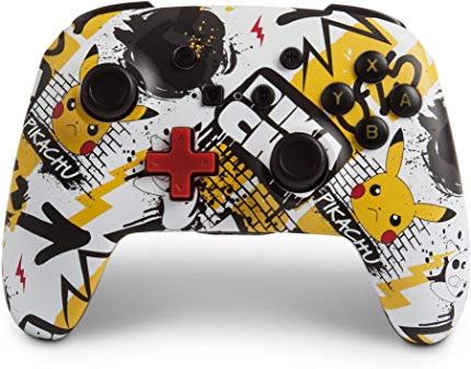 PowerA Enhanced Wireless Controller for Nintendo Switch - Pokemon Graffiti - Nintendo Switch