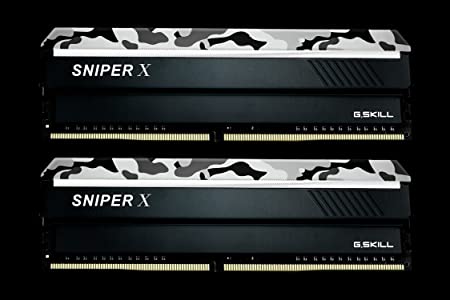 G.Skill F4-3000C16D-16GSXWB 16GB (8GBx2) Sniper X DDR4 PC4-24000 3000MHz W BL Kit - (Components &gt; Memory) -}r