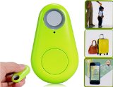 iTag Smart Anti-Lost Alarm Bluetooth Remote Shutter GPS Tracker for Kids Keys and Pets Green