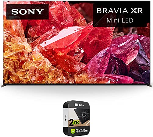 Sony XR85X95K 85 inch BRAVIA XR X95K 4K HDR Mini LED TV with Smart Google TV 2022 Model Bundle with Premium 2 YR CPS Enhanced Protection Pack