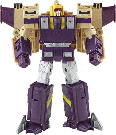 Transformers Toys Generations Legacy Series Leader Blitzwing Triple Changer Action Figure - Kids Ages 8 and Up, 7-inch