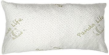 Panda Life Shredded Memory Foam Pillow-Queen, 2 Pack