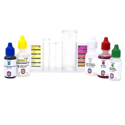 Pentair R151186 78HR All in One 4 Way pH and Chlorine Test Kit