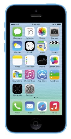Apple iPhone 5C Blue 8GB Unlocked GSM Smartphone (Certified Refurbished)