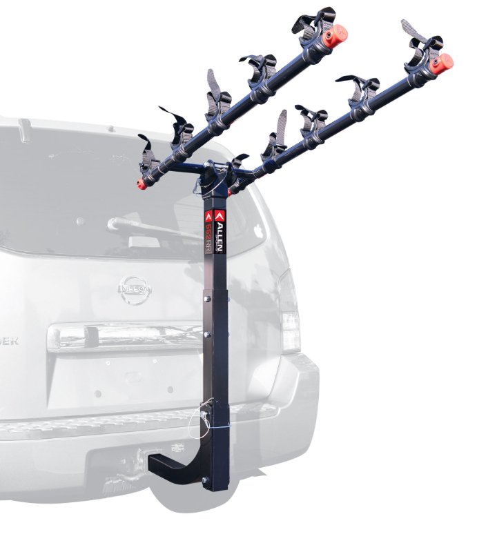 Allen Sports Deluxe 5-Bike Hitch Mount Rack with 2-Inch Receiver