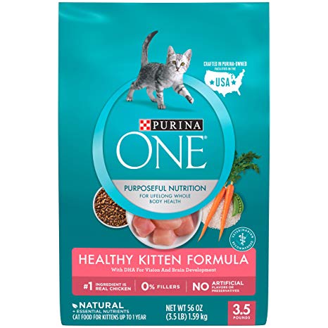 Purina ONE Healthy Kitten Formula Dry Kitten Food