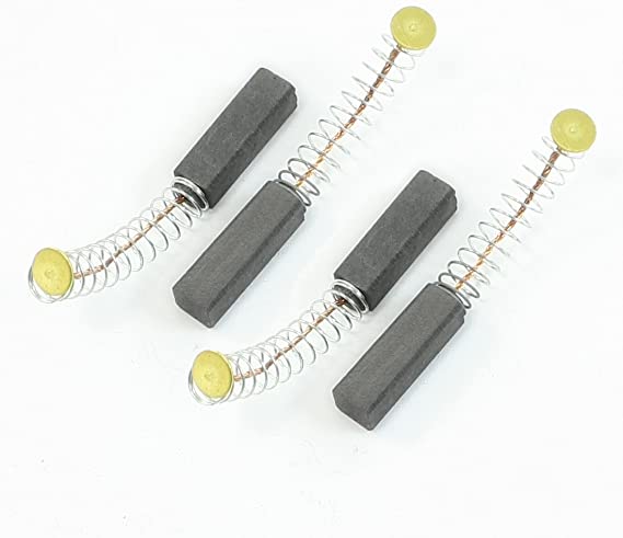 6mm x 6mm x 20mm Carbon Brush for Generic Electric Motor 4 Pcs