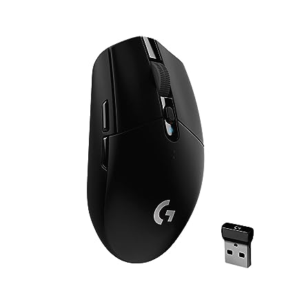 Logitech G305 Mouse - Wireless - Black