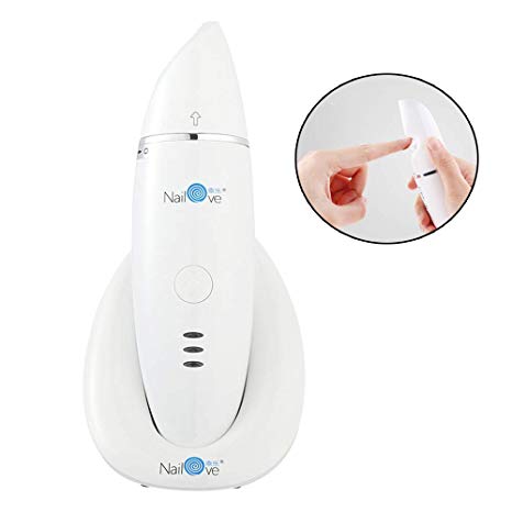 Nailove Electric Clippers Fingernails Automatic Manicure Portable Charging Cut Polish Trim Nail Grinder File for Baby Adults(White)
