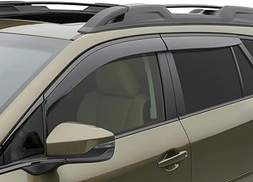 Subaru 2022 2023 2024 Subaru Outback Wilderness Side Window Deflectors F001SAN100 Genuine Black 4 Set Genuine Factory