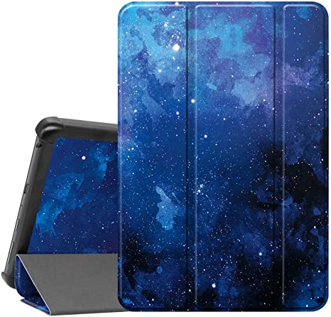 Famavala Shell Case Cover Compatible with All-New 8" Fire HD 8 / Plus (10th Generation 2020 Release) Tablet (BlueSky)