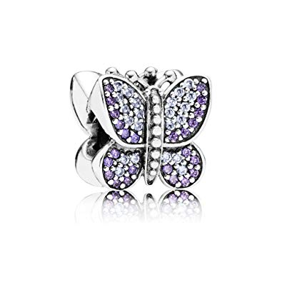 Pandora Sterling Silver Sparkling Butterfly Charm 791257ACZ