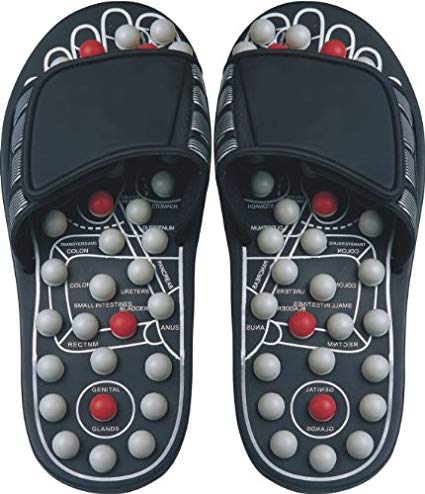 Massage Orthotic Reflexology Sandals with Acupressure Knobs