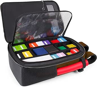 ENHANCE MTG Backpack TCG Card Storage - TCG Backpack for Deck Boxes, Sleeved Cards, Playmats, MTG Accessories