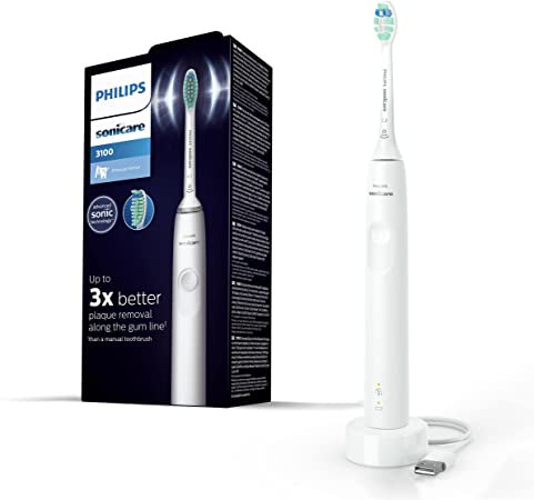 Philips Sonic Electric Toothbrush 3100 Series HX3671/13 White