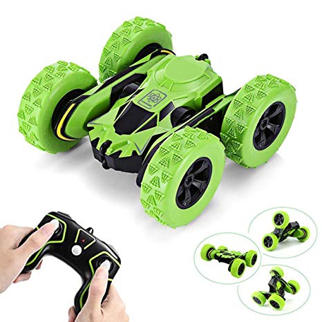 Hobby-Ace Stunt RC Cars Toys Double Sided Flip Car 360 Degree Spins Flips, 1/28 2.4Ghz Remote Control Off Road Electric Race Car Vehicles Double Sided Electric Toy Rc Cars Gift
