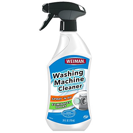 Weiman Washing Machine Cleaner and Deodorizer - Cleans Washing Machines Without Damaging Clothing - 24 Fl. Oz.