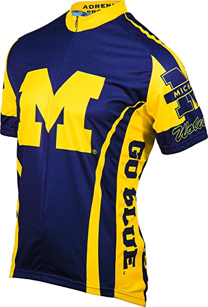 NCAA Michigan Wolverines Cycling Jersey
