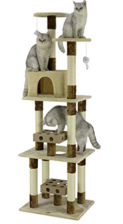 Go Pet Club IQ Busy Box Cat Tree