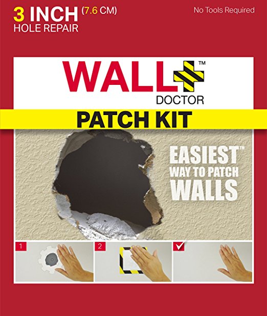 Wall Doctor Drywall Patch Kit, 3"