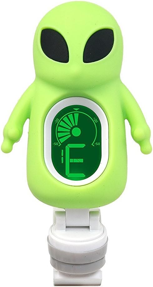Swiff Cartoon Ukulele Tuner for All Ages, Green