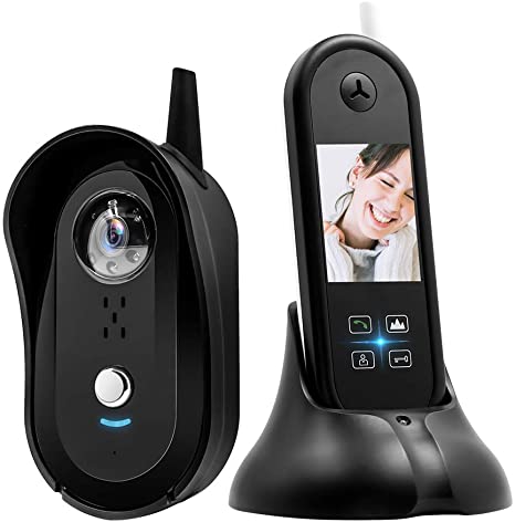 2.4'' Wireless Video Door Phone Video Intercom Doorbell Home Electric Unlock Function Picture and Voice Function