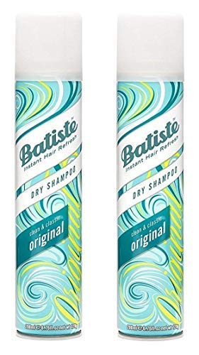 Batiste dry shampoo, original fragrance, 6.73 oz, Pack of 2