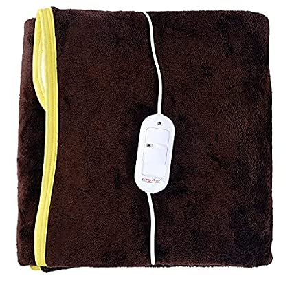 Utopia Bedding Solid Polyester Single Electric Blanket - (Multicolor) by Blackwik
