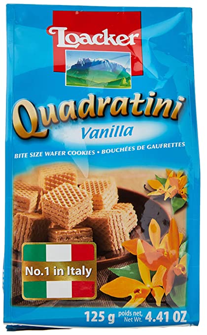 Loacker Quadratini Vanilla 125 Gram