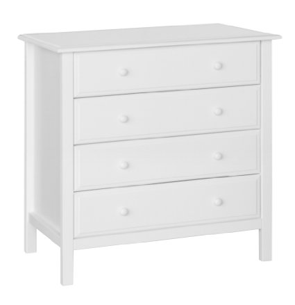 Davinci Jayden 4-Drawer Dresser, White