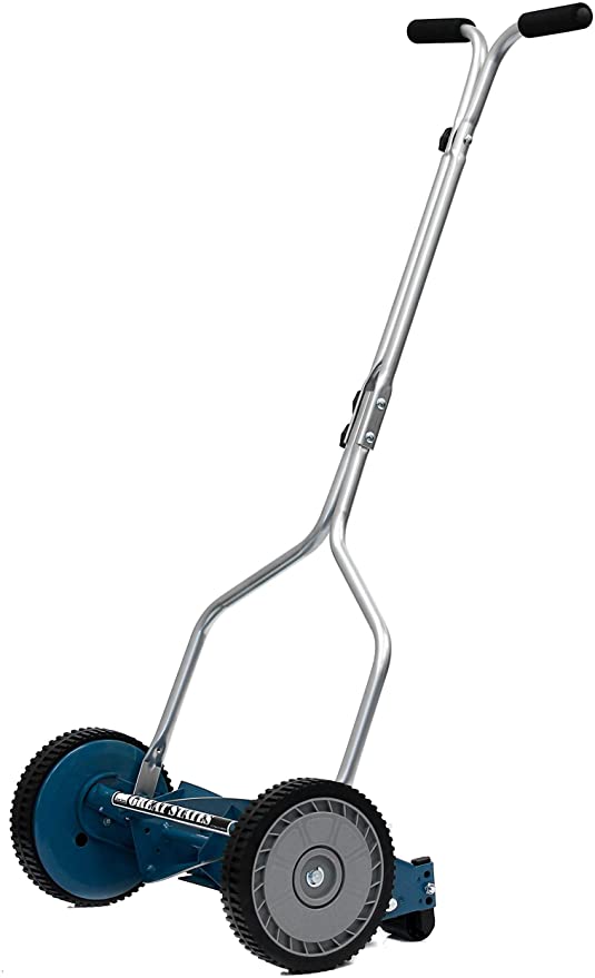 Great States 204-14 Hand Reel 14 Inch Push Lawn Mower (Renewed)