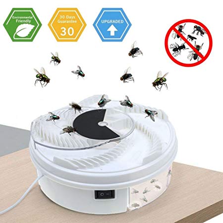 LENKA Electric Fly Trap Device - USB Powered Fly Catcher - Fly Insect Killer for Indoor\Outdoor Use