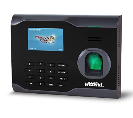 uAttend BN6000 Biometric Fingerprint Time Clock