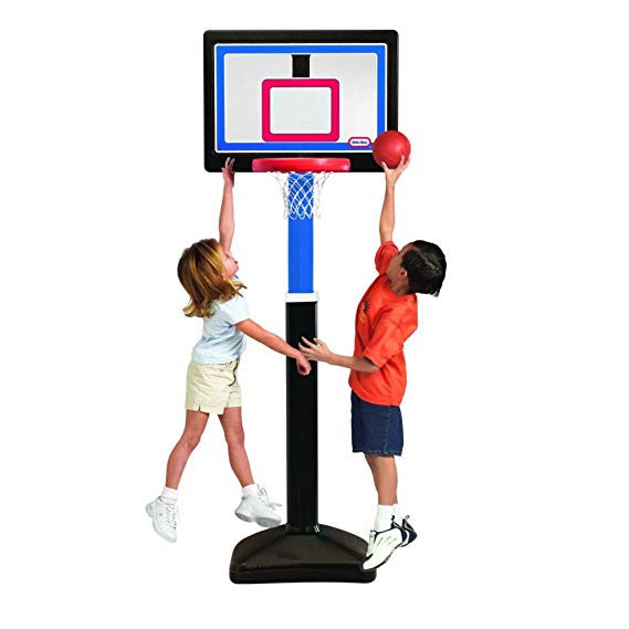 Little Tikes Just Like The Pros Basketball Set