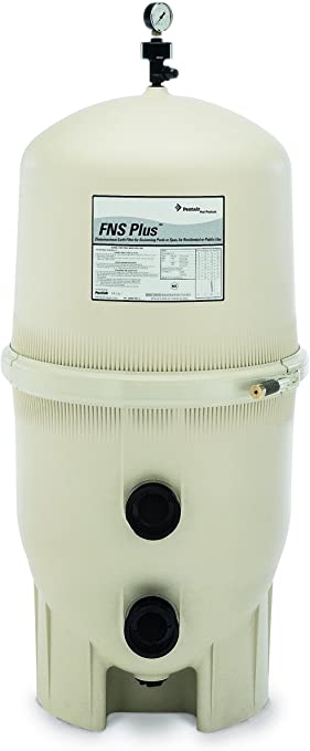 Pentair 180009 FNS Plus Fiberglass Reinforced Polypropylene Material, Vertical Grid, D.E. Pool Filter, 60 Square Feet, 120 GPM