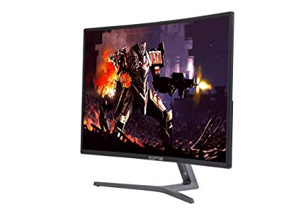 Sceptre C275B-144RR AMD FreeSync DisplayPort HDMI DVI Ports 27" Curved Professional 144 Hz Monitor Metal Black