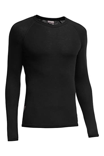 Icebreaker Men's Everyday Long Sleeve Body Fit Basics Crewe Top