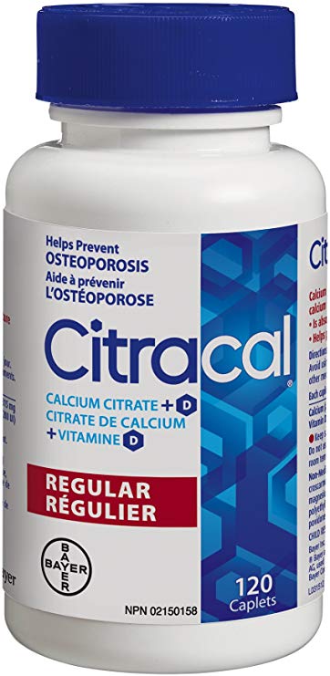 Citracal Calcium Citrate Vitamin D Caplet