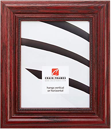 Craig Frames 15177483251 5 by 7-Inch Picture Frame, Solid Wood, 2.25-Inch Wide, Cherry