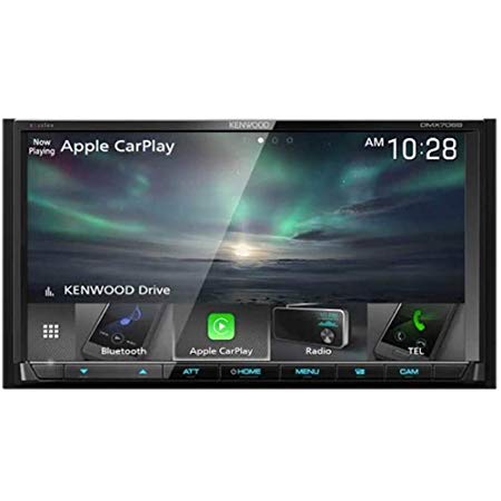 Kenwood DMX706S 7" Digital Media Receiver with Apple CarPlay and Android Auto