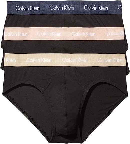 Calvin Klein Men's Cotton Stretch 3-Pack Hip Brief