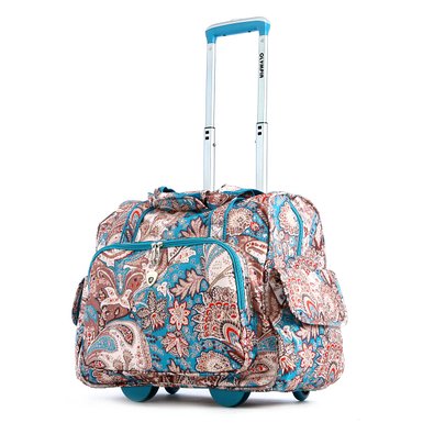 Olympia Deluxe Fashion Rolling Overnighter