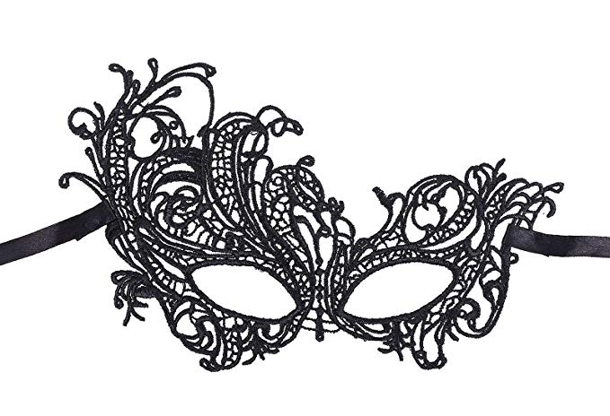 AbbyLexi Women's Pretty Lace Masquerade Halloween Party Eye Mask